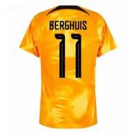 Echipament fotbal Olanda Steven Berghuis #11 Tricou Acasa Mondial 2022 maneca scurta